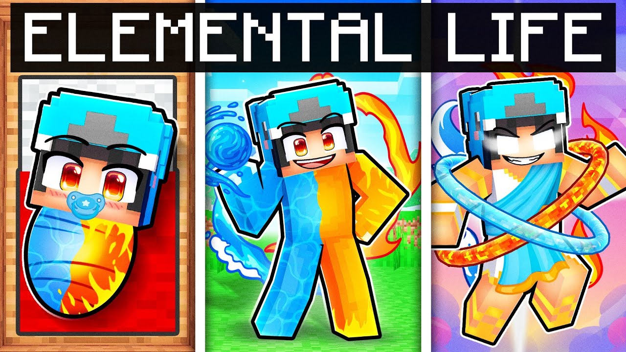 BIRTH to ELEMENTAL in Minecraft!