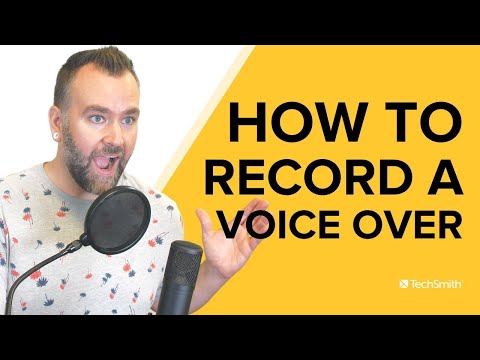 How to Record a Voice Over (Even from Home!)
