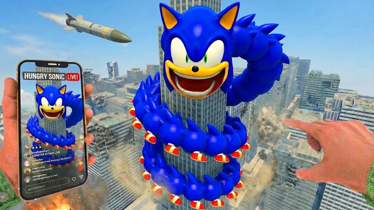 Hungry Sonic Calls Me at 3AM in Garry’s Mod – Something Terrifying Happens!