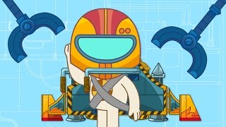 jet pack finleys vehicle factory factory for children kids video