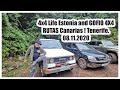 4x4 Life Estonia and GOFIO 4X4 RUTAS Canarias ! Tenerife. 08.11.2020