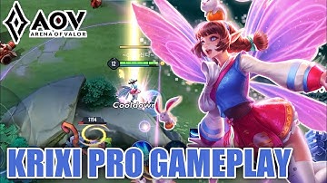KRIXI PRO GAMEPLAY || BUILD KRIXI MIDLANE - ARENA OF VALOR