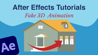 How to Animate Fake 3D house in After Effects