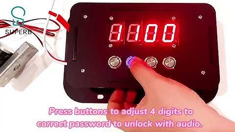 Escape room prop-Four digits