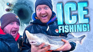 Extreme Ice Fishing Adventure in Poland | Matt and Tank VLOG #032