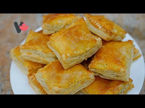 Apple Pies Puff Pastry – Cách Làm Bánh Táo Ngàn Lớp
