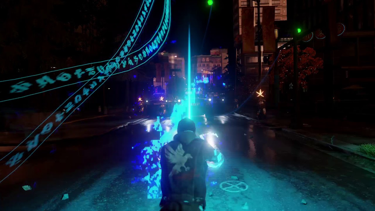 hellfire swarm 🔥🔥 | infamous second son | ps4 🔥🥵 | shorts