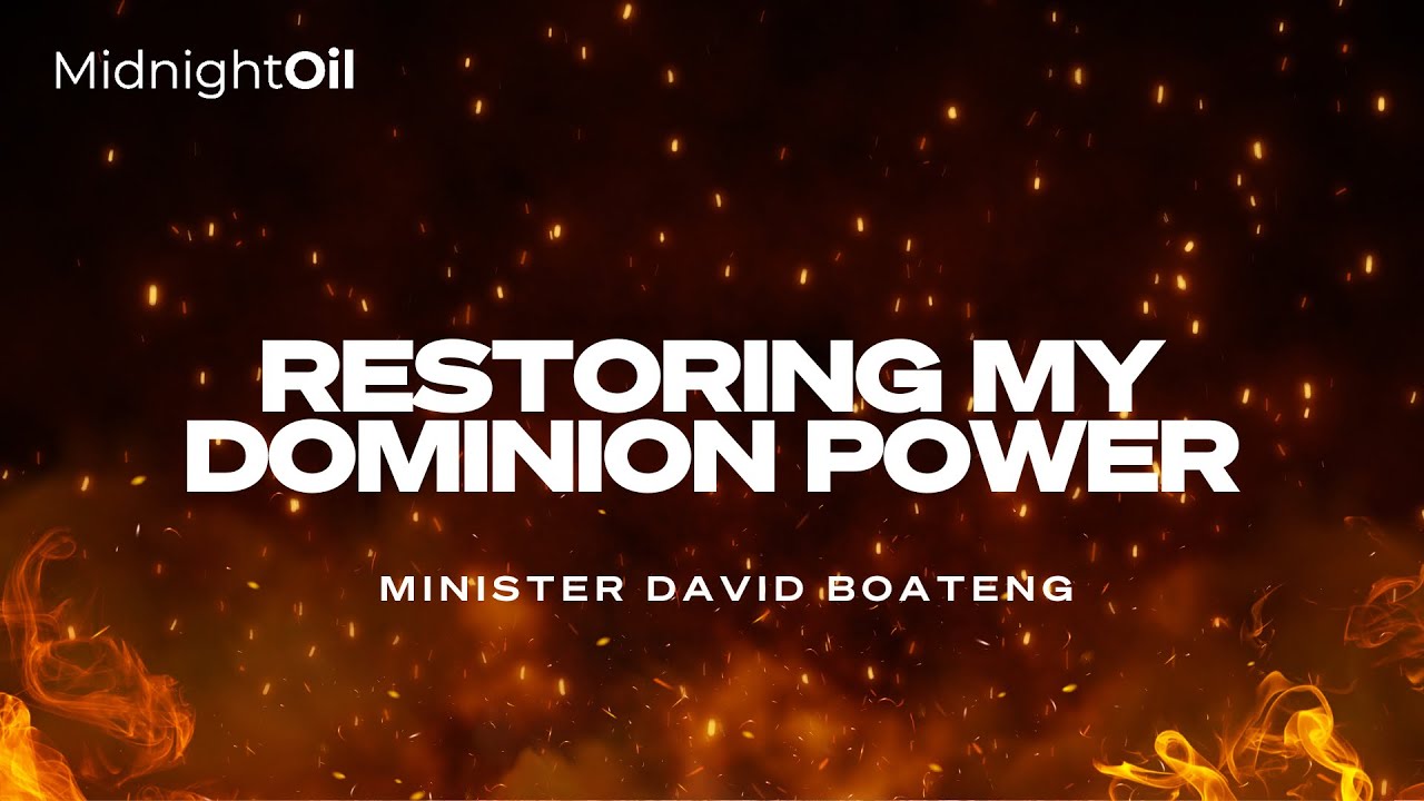 DOMINION POWER FOR GREATER EXPLOITS | MIN DAVID BOATENG | KINGDOM FULL TABERNACLE
