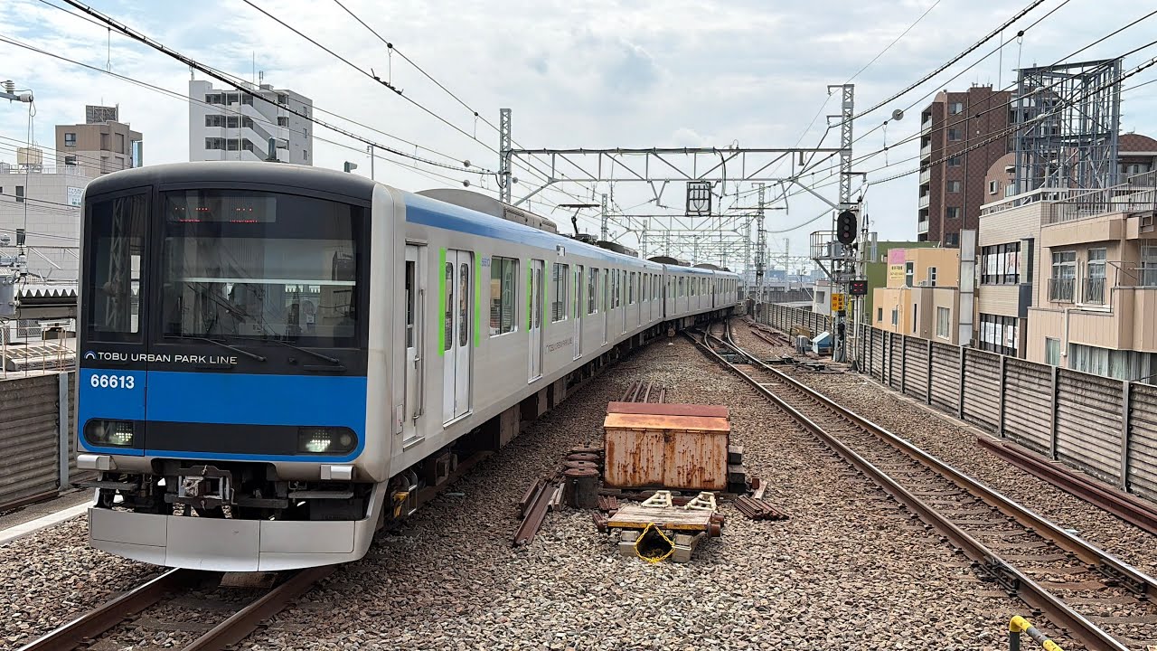 船橋駅入線】折り返し13時48分発218A普通柏行き 60000系61613F行先表示