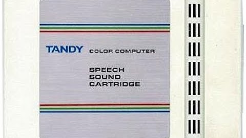 The Tandy Speech and Sound Cartridge emulation live interview