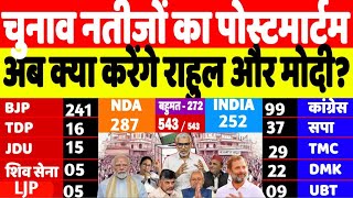 चुनाव नतीजों का पोस्टमार्टम, अब क्या करेंगे राहुल और मोदी? Desh Live | Sahal Qureshi