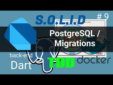 Dart - back-end: Clean Arch, TDD, SOLID, Postgres e muito mais (PostgreSQL / Migrations)