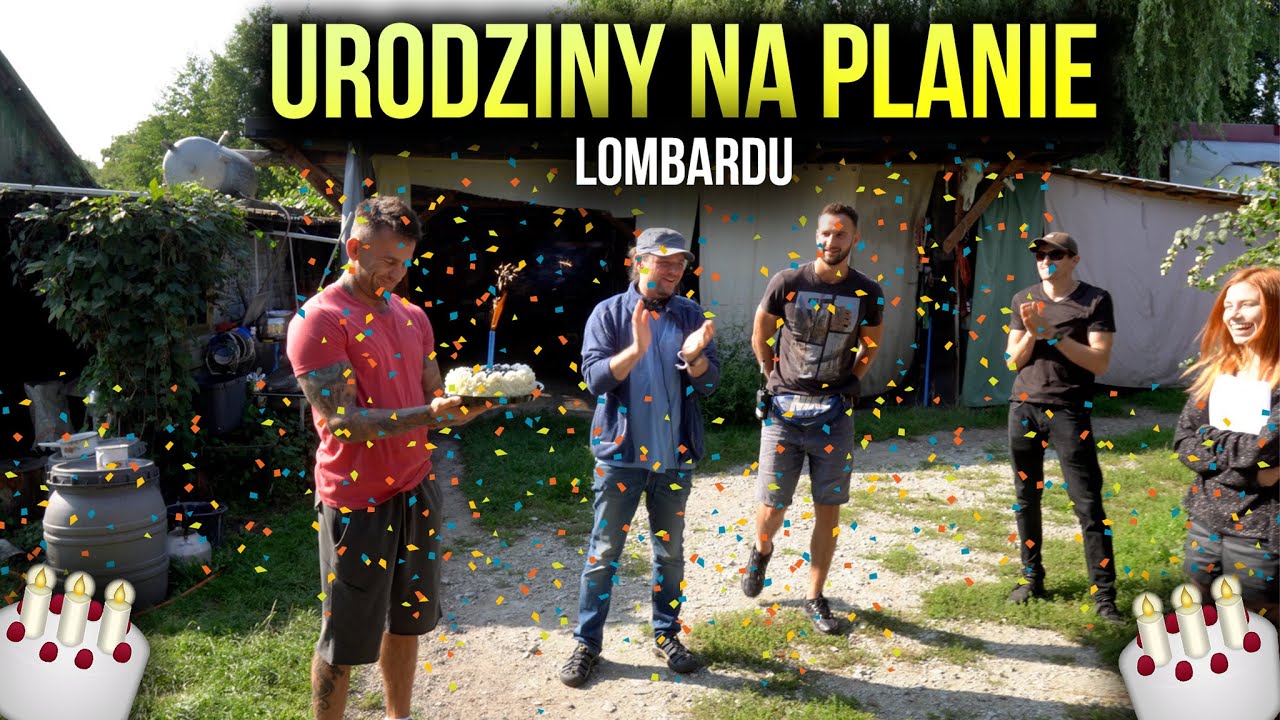 Moje urodziny na planie zdjęciowym Lombard. Życie pod zastaw
