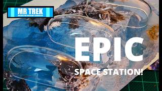 Earth Station Langley. EPIC bio-domes in orbit!