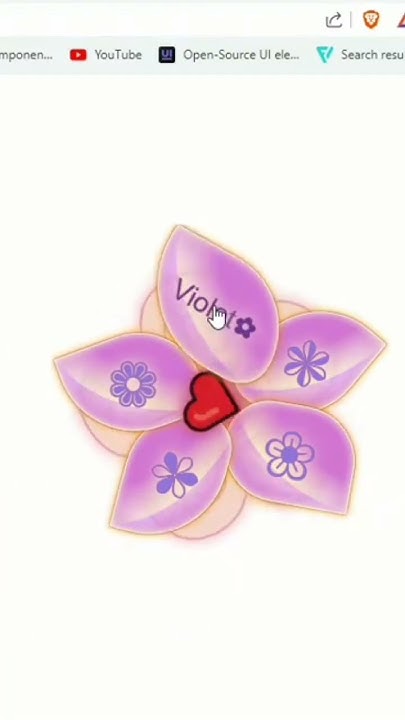 Create beautiful flowers with HTML CSS and free source code #javascript ...