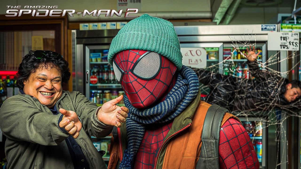 डरो मत! सर्दी वाला Spiderman सबको बचाने आ गया है | Best Movie Scene | Andrew Garfield |