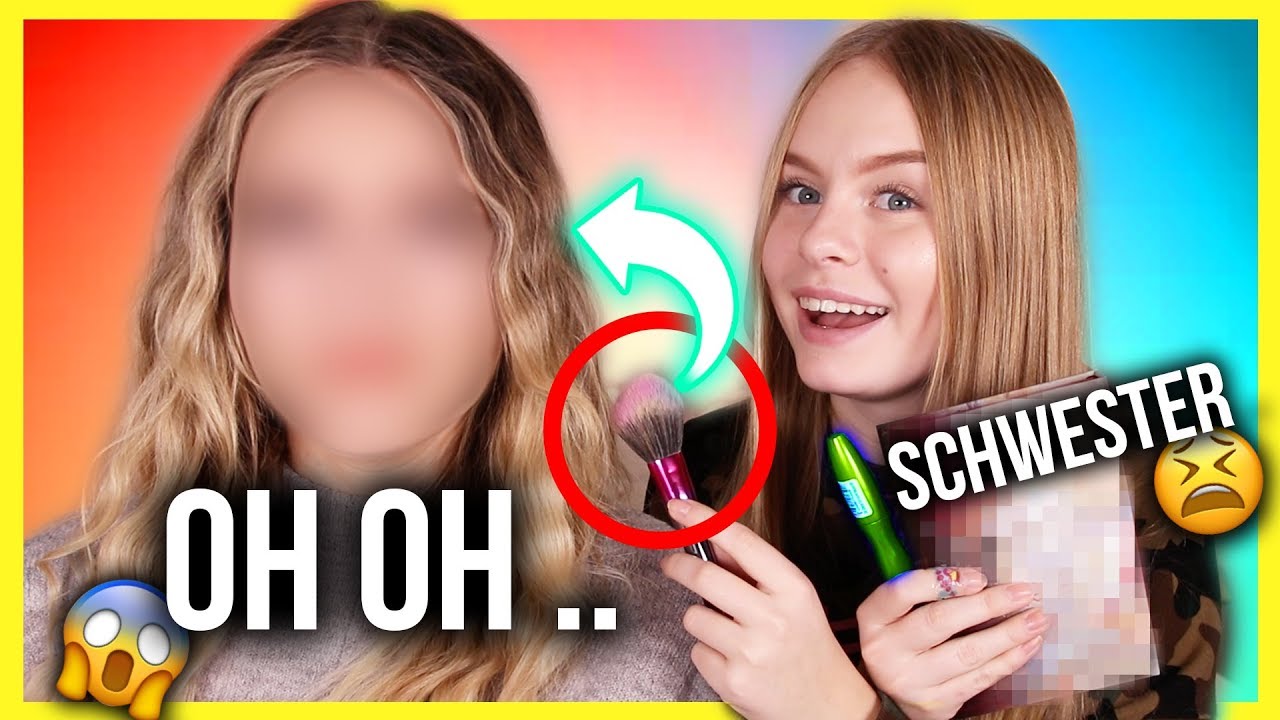 Meine SCHWESTER kauft mein Make-up ein .. OH OH 🙄😫 | Dagi Bee
