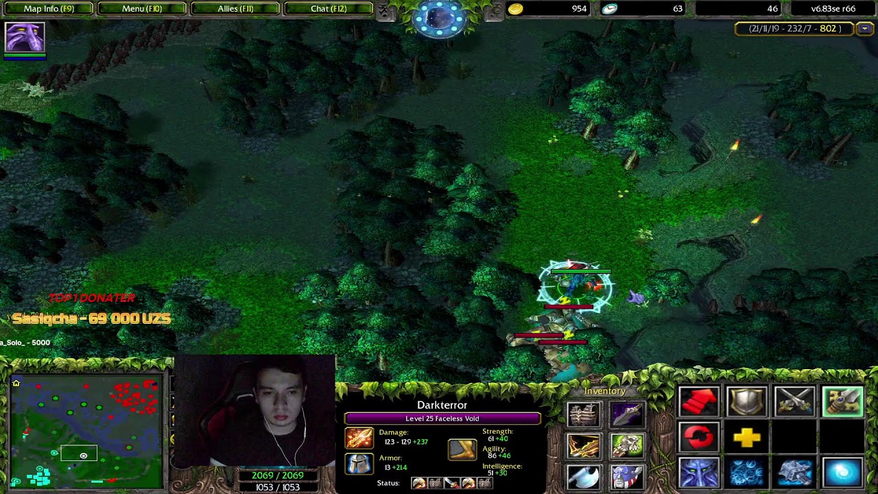 iCCup.com Заберу Топ 1 | UP PTS 20K AxoDota Stream! слотов нет, донат в чате.