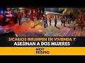 ¡TERROR EN ATLÁNTIDA! Sicarios irrumpen en vivienda y asesinan a dos mujeres