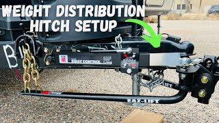 How to Use a Weight Distribution Hitch w/Sway Contol