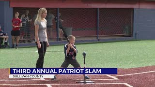 Sullivan Co. special needs students compete in Patriot Slam baseball game