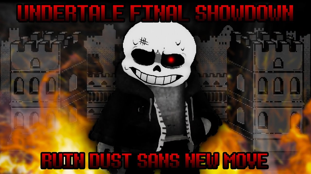 Undertale Final Showdown Ruin Dust Sans New Move (Roblox) YouTube