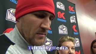 SERGEY KOVALEV EXPLAINS WHY HE ONLY WATCHED 6 ROUNDS OF 1ST ANDRE WARD FIGHT?