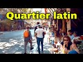 🇫🇷 Walking tour in "Quartier Latin" in Paris 🚶