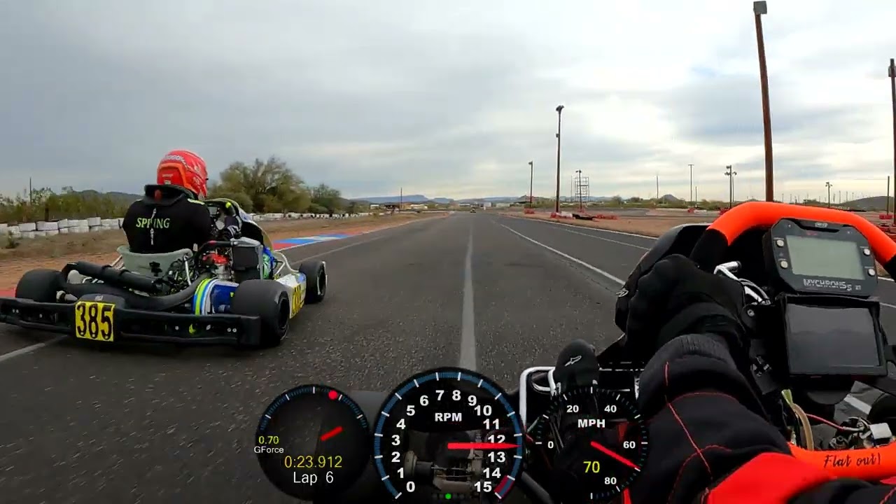 Mechatron F1 Style Paddle Shifter + Vortex ROK Shifter Test - PKRA - Jan 14, 2023