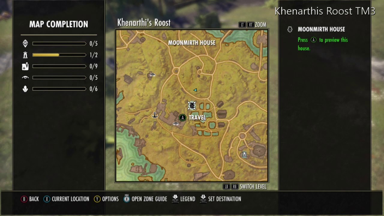 ESO Khenarthis Roost Treasure Map III YouTube