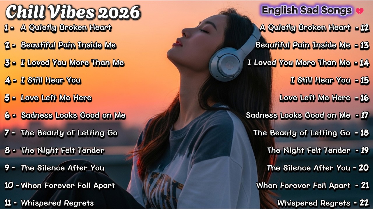 Chill Vibes Songs🔥🎵| Newest English Love Song That Hit Deep | Soft Acoustic Playlist