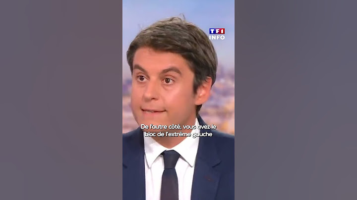🗣️ "Le programme économique du RN, c'est la ruine du pays" pour Gabriel Attal