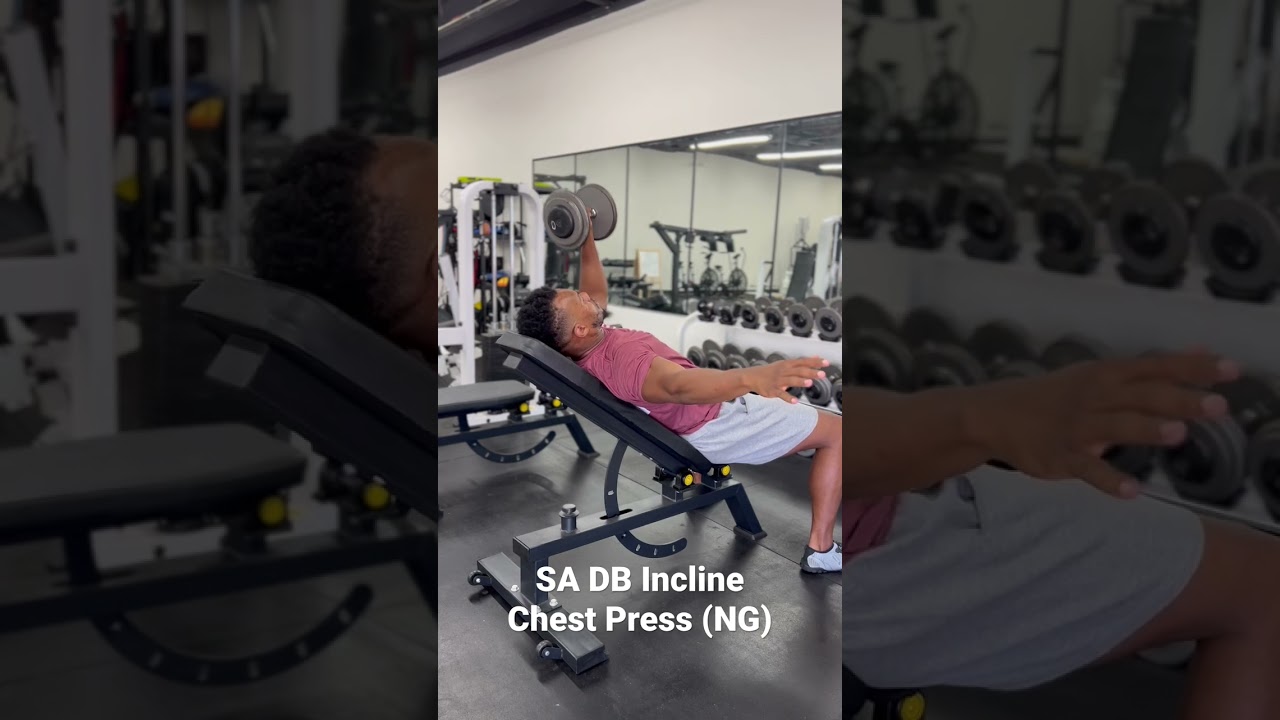 SA DB Incline Chest Press (NG)