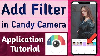 How to Add Filter on your Photo in Candy Camera App screenshot 1