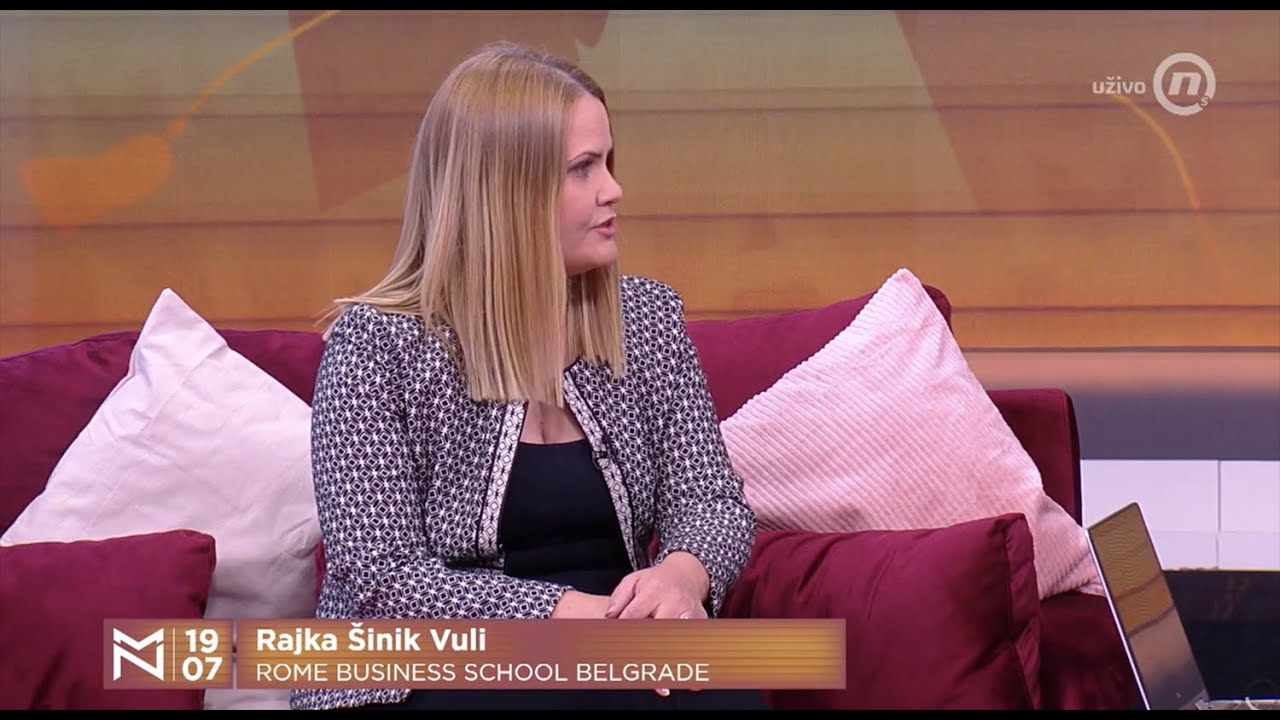 School director - Rajka Šinik Vulić on Nova S television