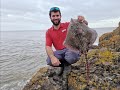 Fishing on friars point barry island south wales