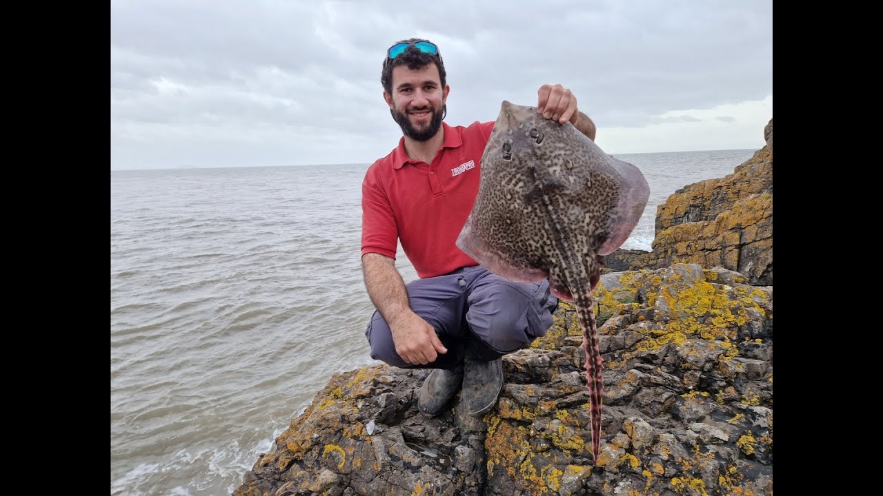 Fishing on Friars Point, Barry Island, South Wales YouTube