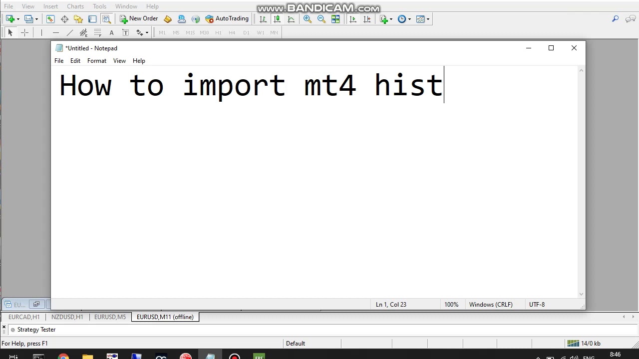 Cara download history data mt4