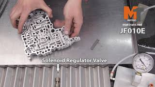 Ремонт гидроблока JF010E - Solenoid Regulator Valve