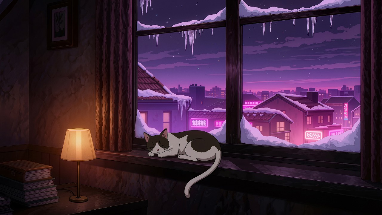 Last Night of Winter ❄️ Late Night Lofi Beats for Study & Focus
