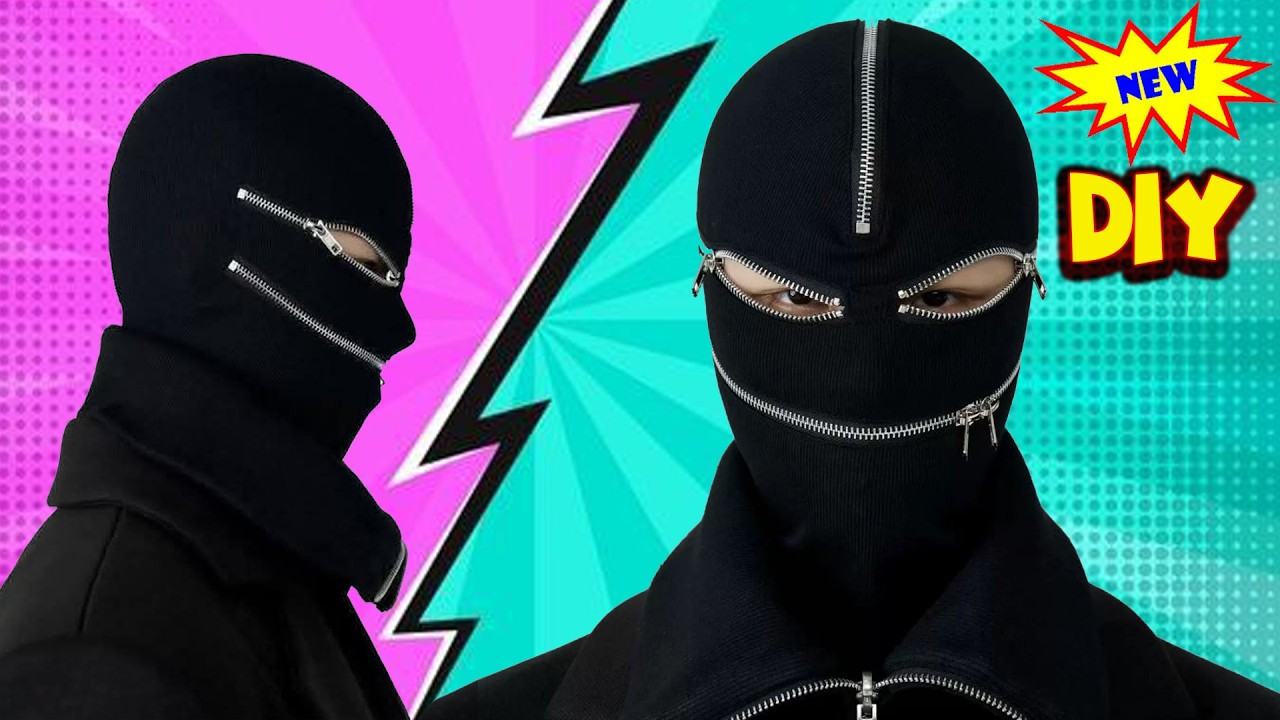 كيفية صنع أفضل قناع بالاكلافا | Best Balaclava DIY