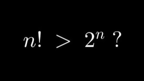 Induction with Inequalities: n! vs 2ⁿ