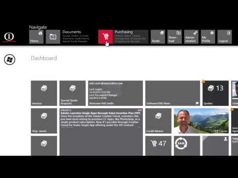 SoftwareONE Portal - Service Provider Reporting Module