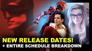 The Batman October 2021, The Flash & Shazam 2 - NEW RELEASE DATES