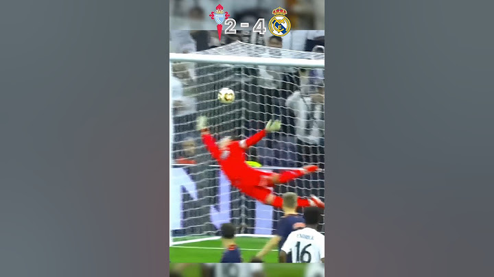 Real Madrid vs Celta vigo 5-2