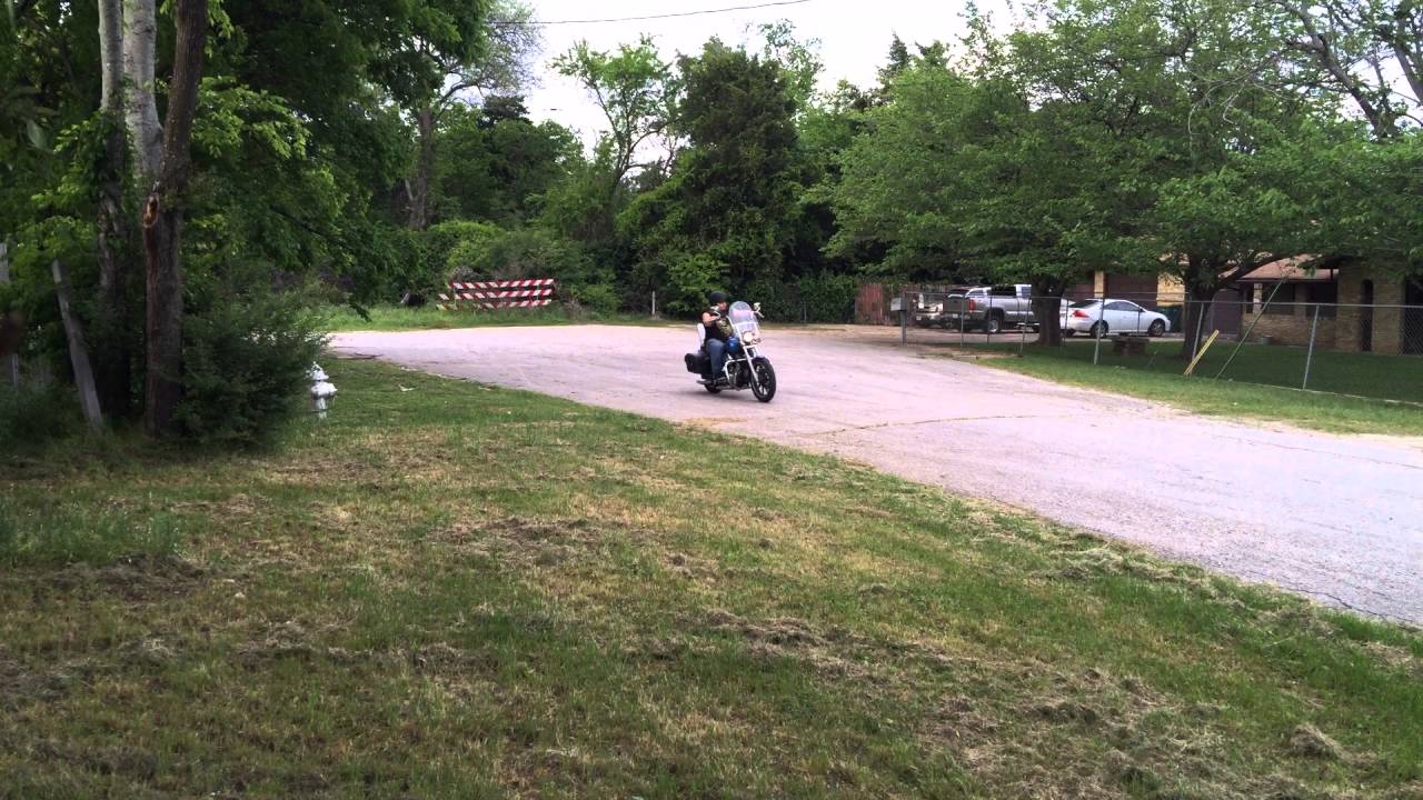 Learning how to ride on my Harley Sportster From Hell\m/ YouTube