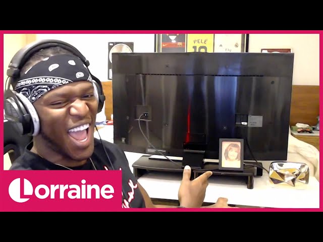 KSI Reveals His Shrine to Lorraine Kelly After Fans Spot Her in His Videos | Lorraine