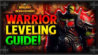 Cataclysm Classic: Warrior Leveling Guide (Fastest Methods, Talents, Rotation, Heirlooms)
