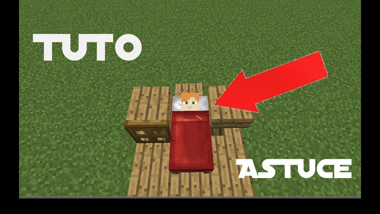 Comment Faire Un Lit Sous La Couette Minecraft