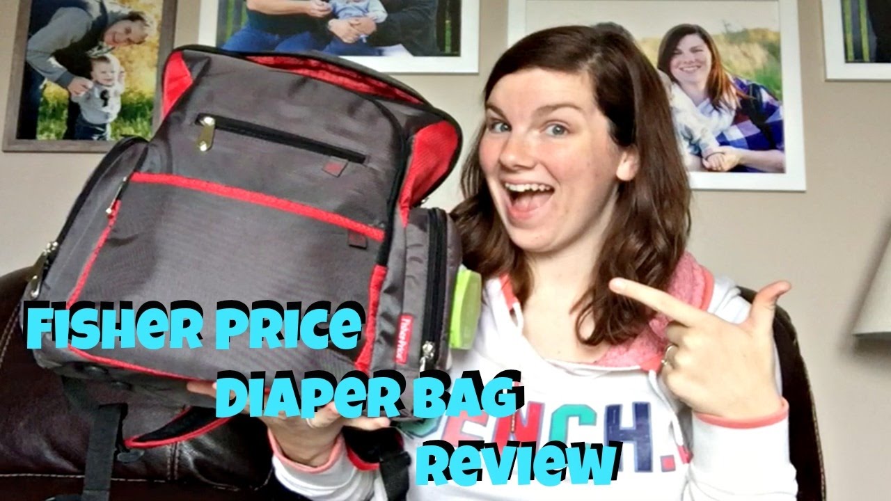 Fisher Price - Backpack Diaper Bag 